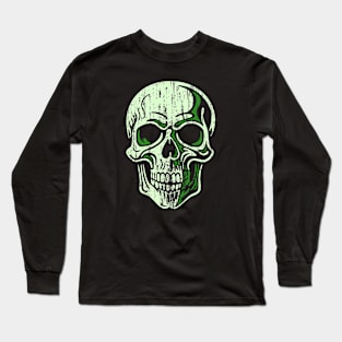 Crystal Skull - 11 distressed Long Sleeve T-Shirt